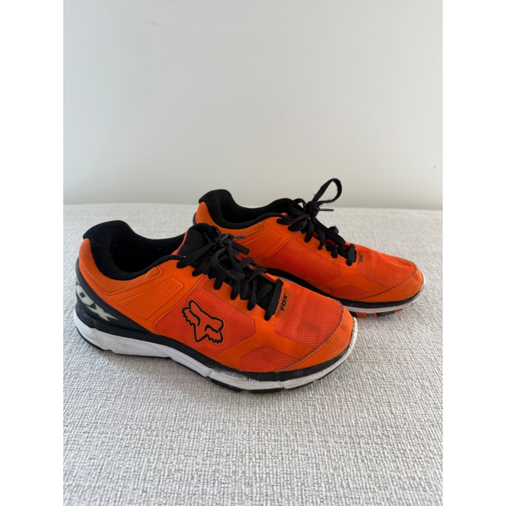 Fox Racing Podium Men's Shoes Orange Black Training Sneakers Size 7